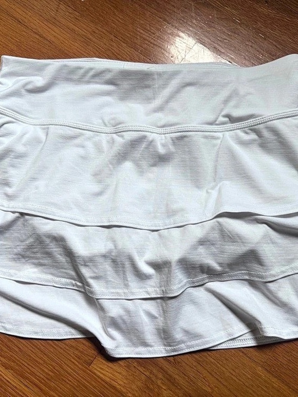 Athleta Swagger Skort Athletic Shorts White Medium
